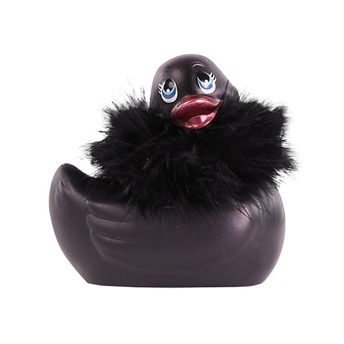black I rub my Duckie Duck waterproof vibrator, I Rub my Duckie vibrator, rubber Ducky Paris waterproof bath vibrator, Duckie bath vibration massager, rubber Duckie sex toy, bath duck vibrator, bath sex toy Duckie, Duckie gift, Ducky wedding gift, prostate massager, couples sex toy, hot tub sex toy, bubble bath sex toy duck, Paris ducky vibrator, massage duck